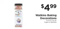 ShopRite Watkins Baking Decorations offer