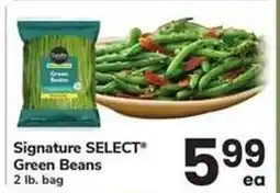 Safeway Signature SELECT Green Beans offer