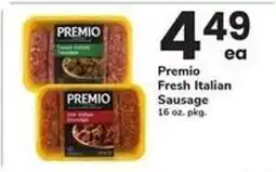 Safeway Premio Fresh Italian Sausage offer