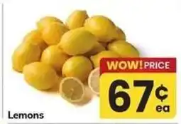 Safeway Lemons offer