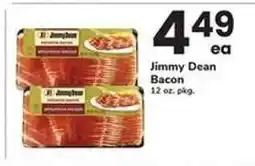 Safeway Jimmy Dean Bacon offer