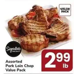 Safeway Signature Select Assorted Pork Loin Chop Value Pack offer