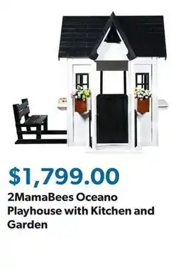 Sam's Club 2MamaBees Oceano Playhouse with Kitchen and Garden offer
