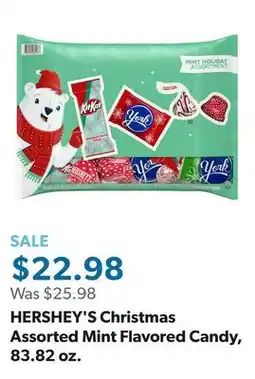 Sam's Club HERSHEY'S Christmas Assorted Mint Flavored Candy, 83.82 oz offer
