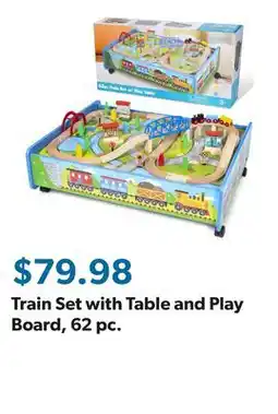 Sam's Club Train Set with Table and Play Board, 62 pc offer