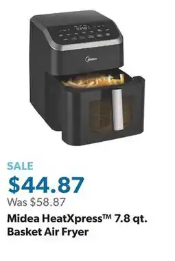 Sam's Club Midea HeatXpress 7.8 qt. Basket Air Fryer offer