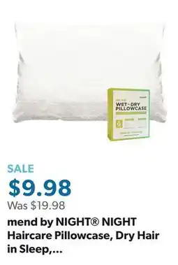 Sam's Club mend by NIGHT NIGHT Haircare Pillowcase, Dry Hair in Sleep, Anti-Frizz offer