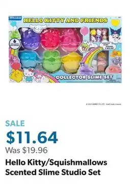 Sam's Club Hello Kitty/Squishmallows Scented Slime Studio Set offer