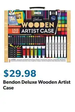 Sam's Club Bendon Deluxe Wooden Artist Case offer