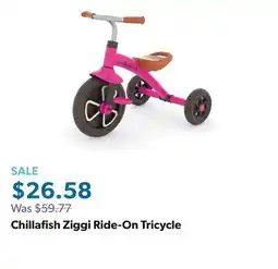 Sam's Club Chillafish Ziggi Ride-On Tricycle offer