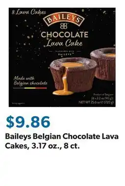 Sam's Club Baileys Belgian Chocolate Lava Cakes, 3.17 oz., 8 ct offer