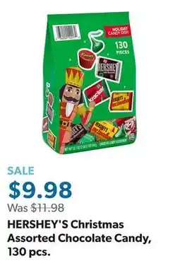 Sam's Club HERSHEY'S Christmas Assorted Chocolate Candy, 130 pcs offer