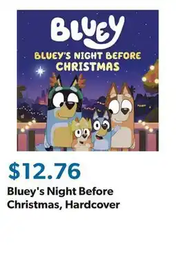 Sam's Club Bluey's Night Before Christmas, Hardcover offer