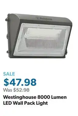 Sam's Club Westinghouse 8000 Lumen LED Wall Pack Light offer