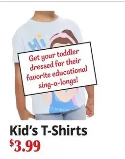 Ocean State Job Lot Kid's T-Shirts offer