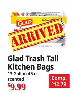 Ocean State Job Lot Glad Trash Tall Kitchen Bags offer