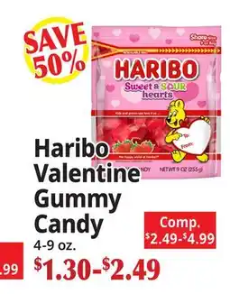 Ocean State Job Lot Haribo Valentine Gummy Candy offer