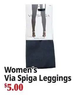 Ocean State Job Lot Women's Via Spiga Leggings offer