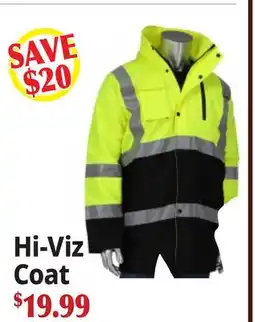 Ocean State Job Lot Hi-Viz Coat offer