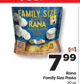 Weis Markets Rana Family Size Pasta offer