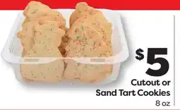 Weis Markets Cutout or Sand Tart Cookies offer