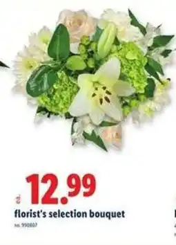 Lidl Florist's selection bouquet offer