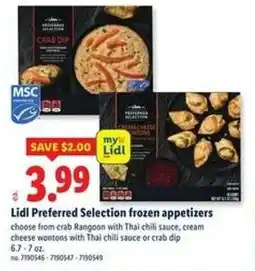 Lidl Lidl Preferred Selection frozen appetizers offer