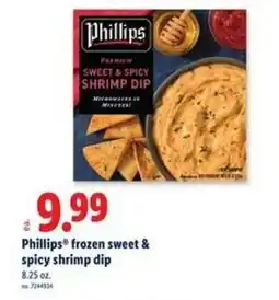 Lidl Phillips frozen sweet & spicy shrimp dip offer