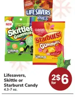 ACME Lifesavers, Skittle or Starburst Candy offer