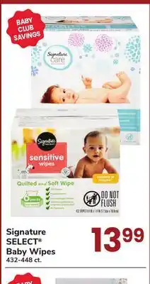 ACME Signature SELECT Baby Wipes offer