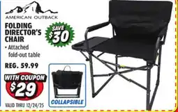 Big 5 American Outback Folding Director's Chair offer
