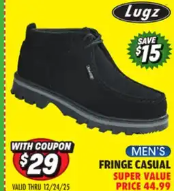 Big 5 Lugz Fringe Men's Casual Shoes offer