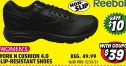 Big 5 Reebok Work N Cushion 4.0 Slip-Resistant Women's Shoes offer