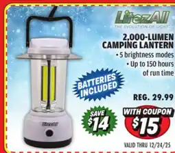 Big 5 LitezAll 2000 Lumen Camping Lantern offer