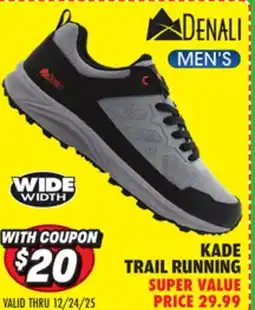 Big 5 Denali Kade Men's Wide Trail Running Shoes offer
