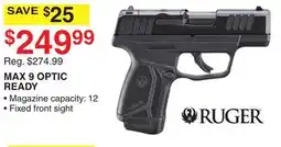 Dunham's Sports RUGER MAX 9 OPTIC READY offer