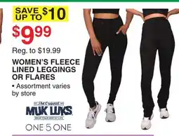 Dunham's Sports WOMEN'S FLEECE LINED LEGGINGS OR FLARES offer