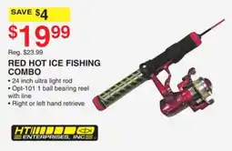 Dunham's Sports RED HOT ICE FISHING COMBO offer