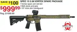 Dunham's Sports BLACK RAIN 5.56 VORTEX SPARC PACKAGE offer