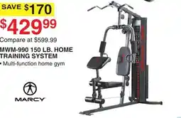 Dunham's Sports MARCY MWM 150 LB. HOME TRAINING SYSTEM offer