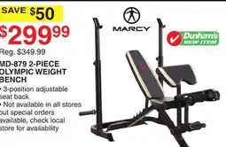 Dunham's Sports MD-879 2-PIECE OLYMPIC WEIGHT BENCH offer