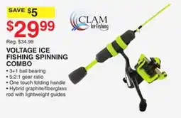 Dunham's Sports VOLTAGE ICE FISHING SPINNING COMBO offer