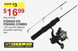 Dunham's Sports ICEMAN ICE FISHING COMBO offer