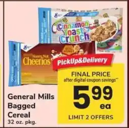 Safeway General Mills Bagged Cereal offer