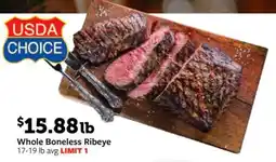 Fareway Whole Boneless Ribeye offer