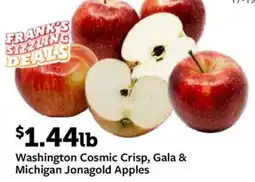Fareway Washington Cosmic Crisp and Gala & Michigan Jonagold Apples offer