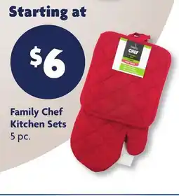 Family Dollar Family Chef Kitchen Sets offer