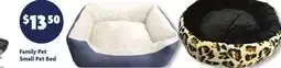 Family Dollar Family Pet Small Pet Bed offer