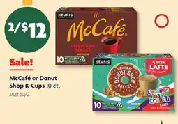 Family Dollar McCafé or Donut Shop K-Cups offer