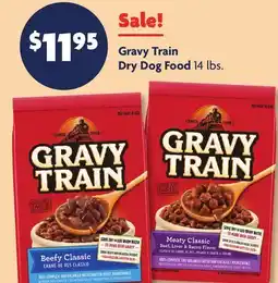 Family Dollar Gravy Train Dry Dog Food offer
